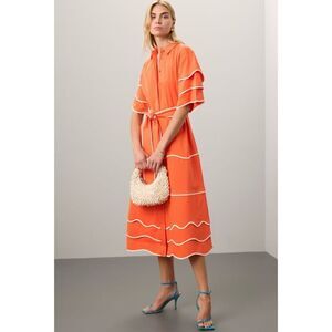 Alexis Rhodes Orange Dress 🪷